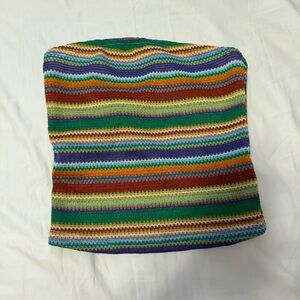 Rainbow Multicolor Striped Crop Top